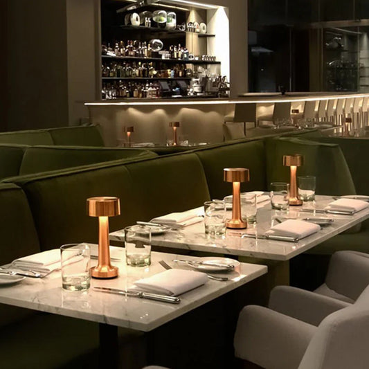 BrightNest LED Table Lamp – Dimmable Rechargeable