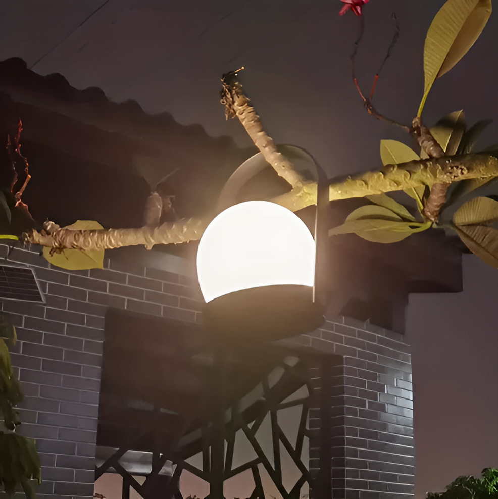 Globe Table Lamp – Rechargeable, Touch Control