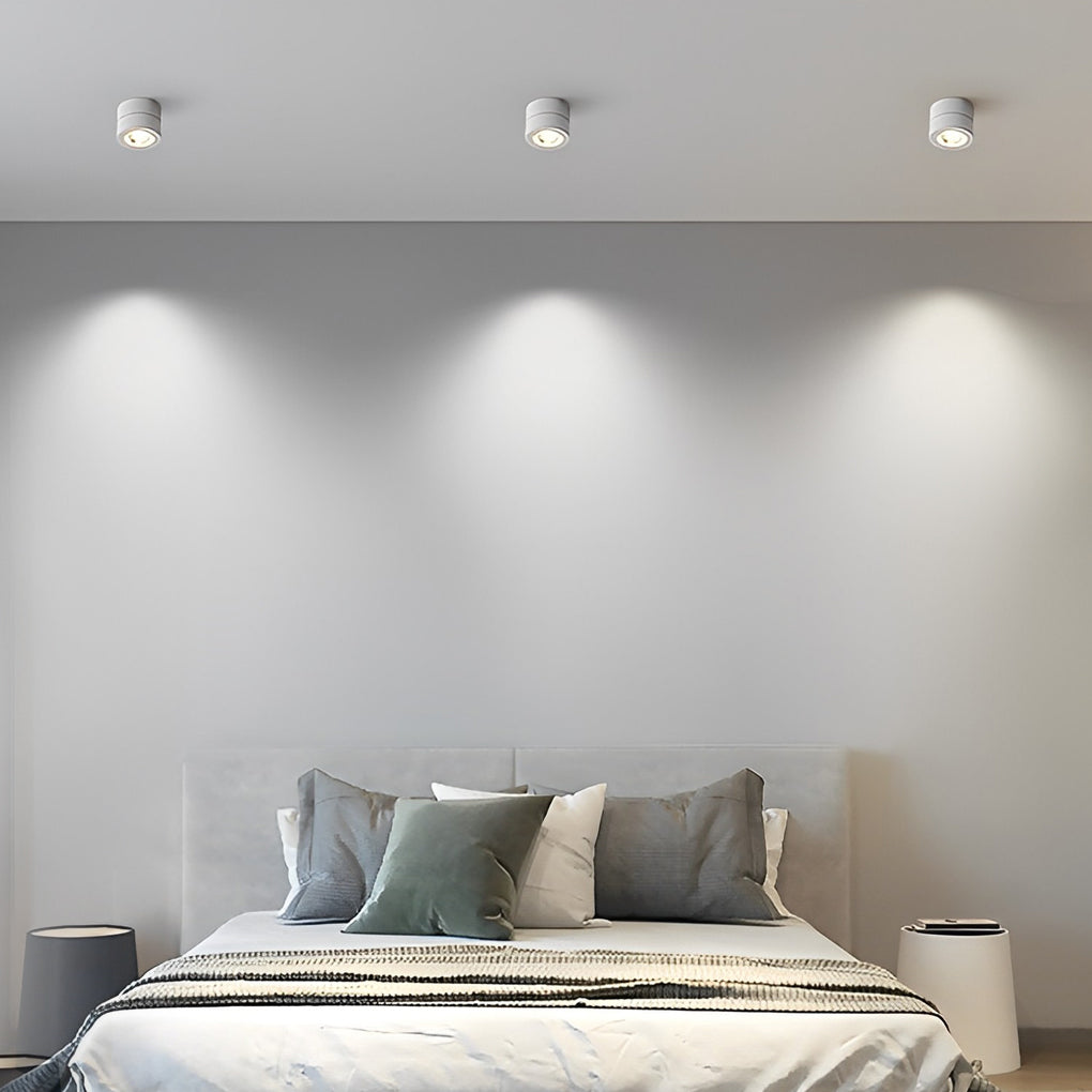 Nordic Modern Ceiling Spotlight – Adjustable LED Energy-Saving