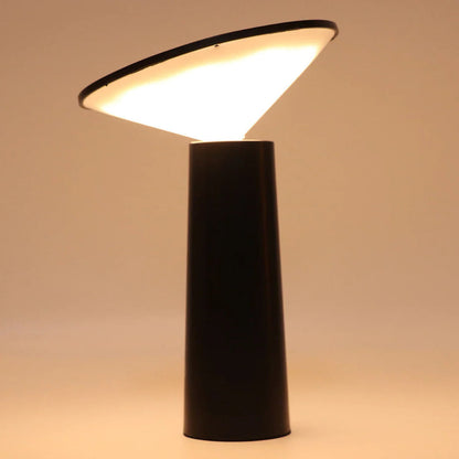 Rechargeable Dimmable Table Lamp – 360° Rotation & 40° Tilt, Warm to Cool White