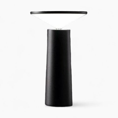 Rechargeable Dimmable Table Lamp – 360° Rotation & 40° Tilt, Warm to Cool White