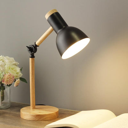 Scandi Minimalist Table Lamp – Height Adjustable – Bedside, Reading