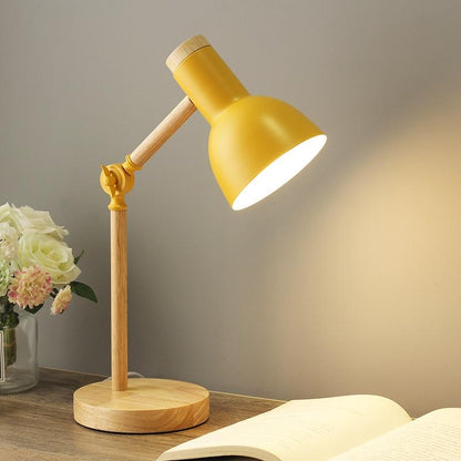Scandi Minimalist Table Lamp – Height Adjustable – Bedside, Reading