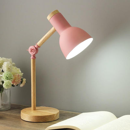 Scandi Minimalist Table Lamp – Height Adjustable – Bedside, Reading