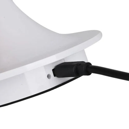 Scandi Mushroom Table Lamp – USB Rechargeable Integrated LED – Bedside & Desk