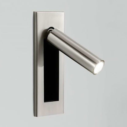 Space-Saving Flush Wall Light – Integrated LED, Adjustable – Bedside Reading