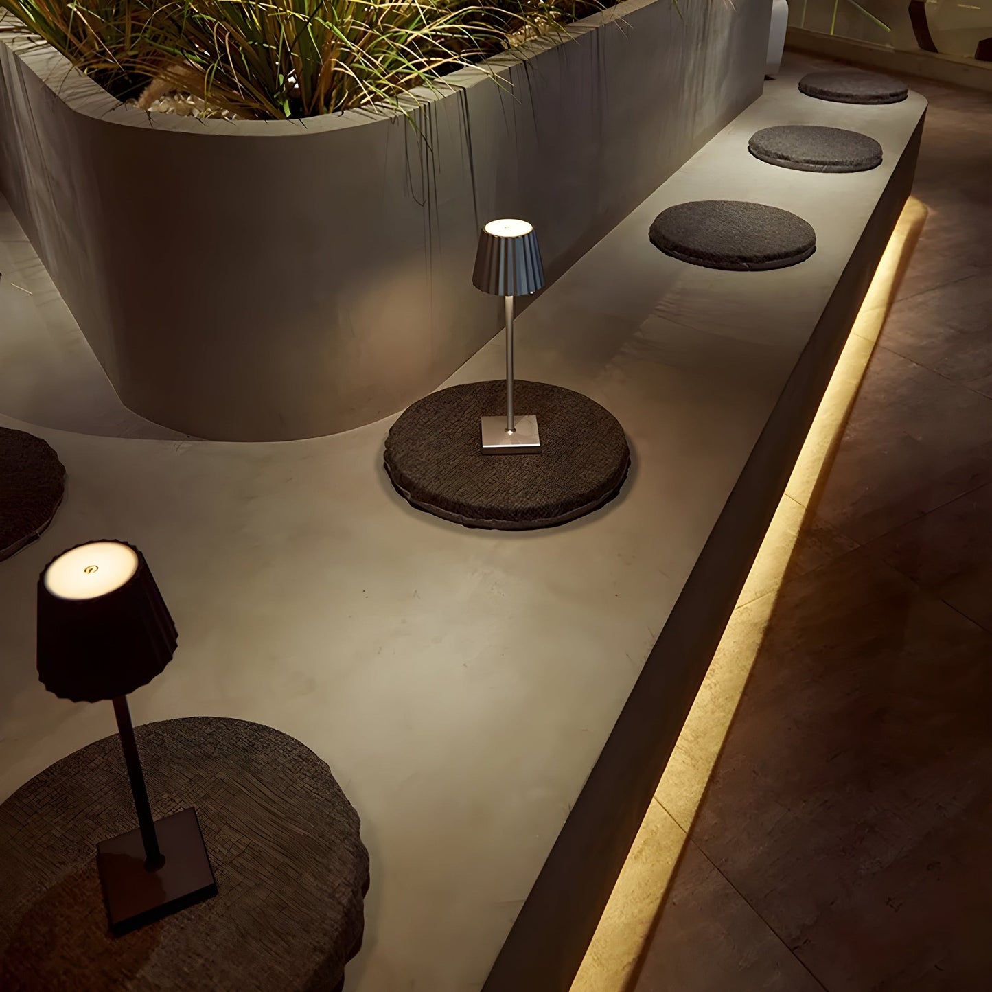 Touch Control Table Lamp – Rechargeable, Cordless