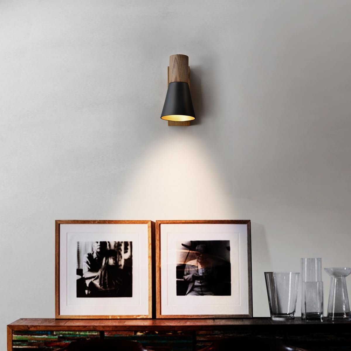 Indoor Wall Lamp with Rotatable Spotlight E14 Socket