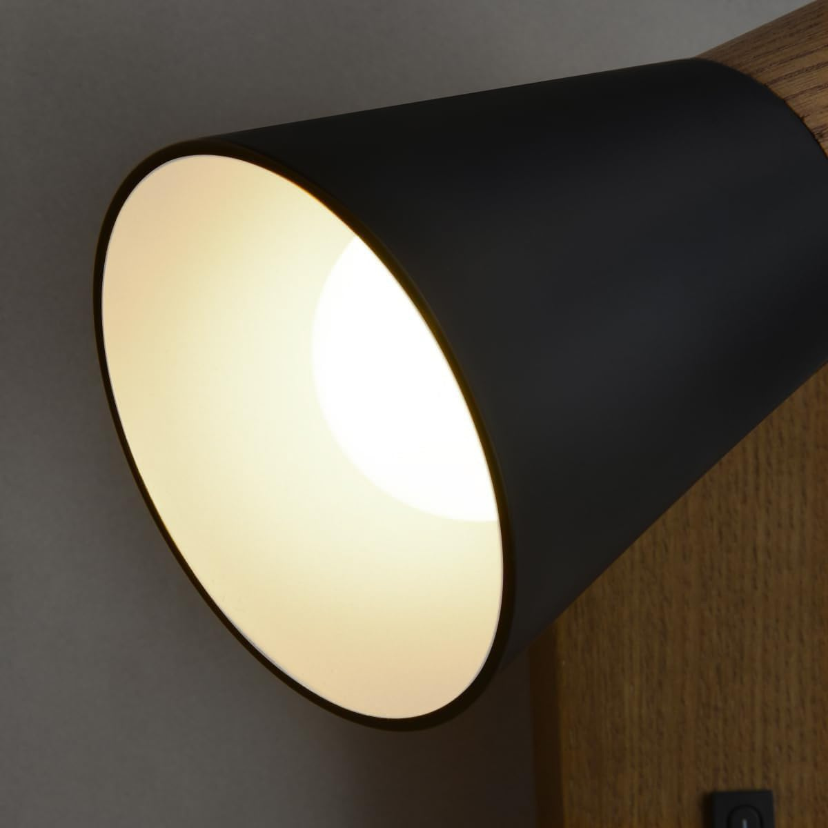 Indoor Wall Lamp with Rotatable Spotlight E14 Socket