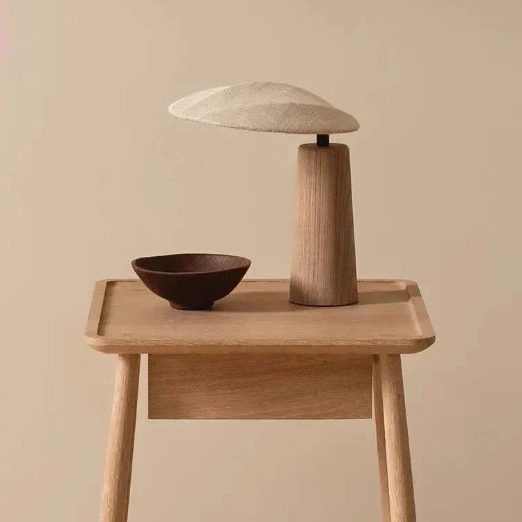 Wabi-sabi Vintage Table Lamp – Soft Warm LED for Living Room & Office