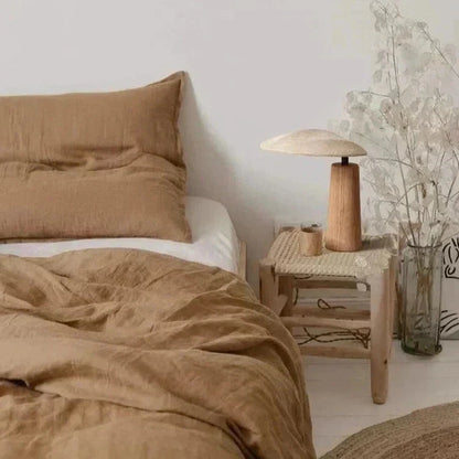 Wabi-sabi Vintage Table Lamp – Soft Warm LED for Living Room & Office