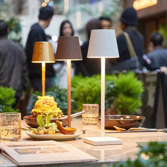 Wireless LED Table Lamp – Rechargeable & Touch Control