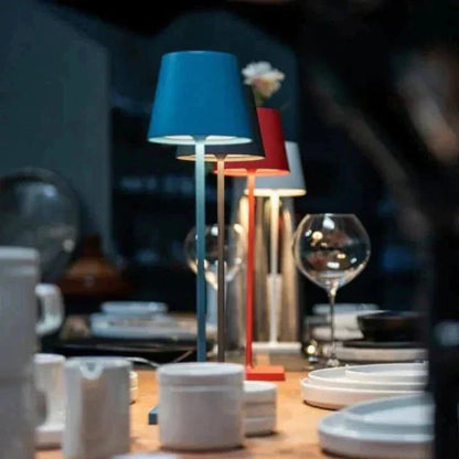 Wireless LED Table Lamp – Rechargeable & Touch Control