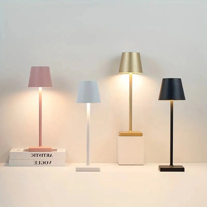 Wireless LED Table Lamp – Rechargeable & Touch Control