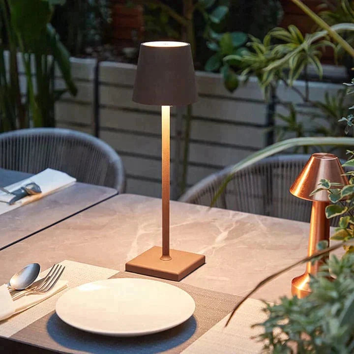 Wireless LED Table Lamp – Rechargeable & Touch Control
