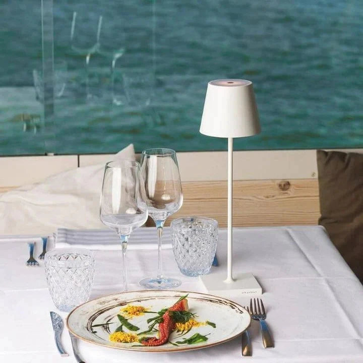 Wireless LED Table Lamp – Rechargeable & Touch Control